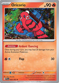 2023 Pokemon: SV02: Paldea Evolved (PAL) - Oricorio (#033/193, Rare) (Holofoil, Near Mint)