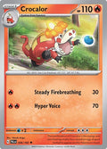 2023 Pokemon: SV02: Paldea Evolved (PAL) - Crocalor 036 193 (#036/193, Uncommon) (, Near Mint)