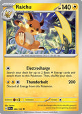 2023 Pokemon: SV02: Paldea Evolved (PAL) - Raichu 064 193 (#064/193, Uncommon) (, Near Mint)