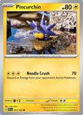 2023 Pokemon: SV02: Paldea Evolved (PAL) - Pincurchin 072 193 (#072/193, Common) (, Near Mint)
