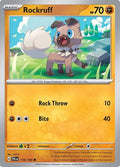 2023 Pokemon: SV02: Paldea Evolved (PAL) - Rockruff (#116/193, Common) (, Near Mint)