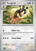 2023 Pokemon: SV02: Paldea Evolved (PAL) - Farigiraf (#155/193, Uncommon) (, Near Mint)