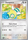 2023 Pokemon: SV02: Paldea Evolved (PAL) - Dunsparce (#156/193, Common) (, Near Mint)