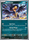 2023 Pokemon: SV02: Paldea Evolved (PAL) - Murkrow (#131/193, Common) (, Near Mint)