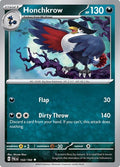 2023 Pokemon: SV02: Paldea Evolved (PAL) - Honchkrow (#132/193, Uncommon) (, Near Mint)