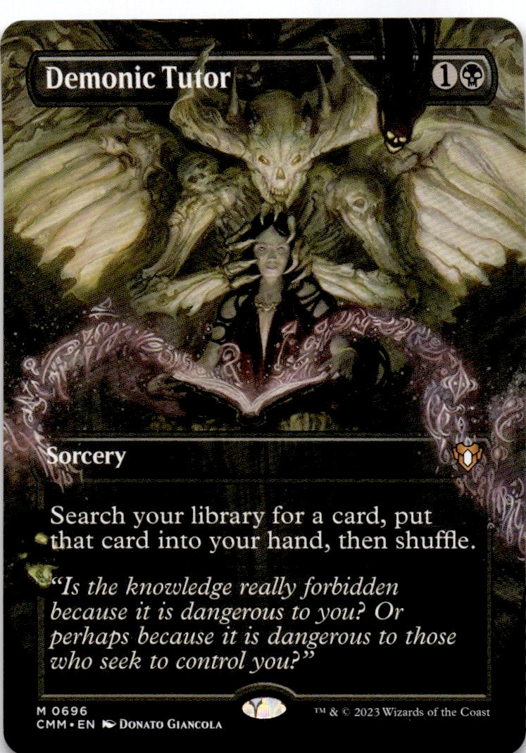 Demonic Tutor (Borderless)