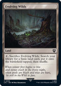 2023 Magic: The Gathering: Commander: The Lord of the Rings: Tales of Middle-earth (LTC) - Evolving Wilds (#306, Common) (, Near Mint)