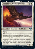 2023 Magic: The Gathering: Universes Beyond: The Lord of the Rings: Tales of Middle-earth (LTR) - Landroval Horizon Witness (#21, Uncommon) (, Near Mint)