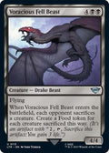 2023 Magic: The Gathering: Universes Beyond: The Lord of the Rings: Tales of Middle-earth (LTR) - Voracious Fell Beast (#113, Uncommon) (, Near Mint)
