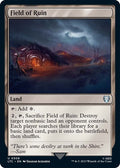 2023 Magic: The Gathering: Commander: The Lord of the Rings: Tales of Middle-earth (LTC) - Field of Ruin (#308, Uncommon) (, Near Mint)