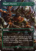 2023 Magic: The Gathering: Universes Beyond: The Lord of the Rings: Tales of Middle-earth (LTR) - Pippins Bravery Borderless (#414, Common) (, Near Mint)