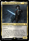 2023 Magic: The Gathering: Commander: The Lord of the Rings: Tales of Middle-earth (LTC) - Frodo Adventurous Hobbit (#2, Mythic Rare) (Foil, Near Mint)
