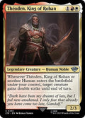 2023 Magic: The Gathering: Universes Beyond: The Lord of the Rings: Tales of Middle-earth (LTR) - Theoden King of Rohan (#233, Uncommon) (, Lightly Played)