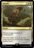 2023 Magic: The Gathering: Commander: The Lord of the Rings: Tales of Middle-earth (LTC) - Mortify (#269, Uncommon) (, Near Mint)