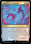 2023 Magic: The Gathering: Commander: The Lord of the Rings: Tales of Middle-earth (LTC) - Summons of Saruman (#70, Rare) (, Near Mint)