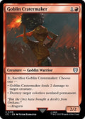 2023 Magic: The Gathering: Commander: The Lord of the Rings: Tales of Middle-earth (LTC) - Goblin Cratermaker (#218, Uncommon) (, Near Mint)
