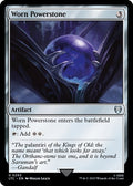 2023 Magic: The Gathering: Commander: The Lord of the Rings: Tales of Middle-earth (LTC) - Worn Powerstone (#293, Uncommon) (, Near Mint)