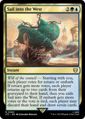 2023 Magic: The Gathering: Commander: The Lord of the Rings: Tales of Middle-earth (LTC) - Sail into the West (#68, Rare) (, Near Mint)