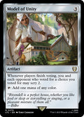 2023 Magic: The Gathering: Commander: The Lord of the Rings: Tales of Middle-earth (LTC) - Model of Unity (#78, Rare) (, Near Mint)