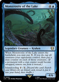 2023 Magic: The Gathering: Commander: The Lord of the Rings: Tales of Middle-earth (LTC) - Monstrosity of the Lake (#22, Rare) (, Near Mint)