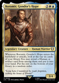 2023 Magic: The Gathering: Commander: The Lord of the Rings: Tales of Middle-earth (LTC) - Boromir Gondors Hope (#49, Rare) (, Near Mint)