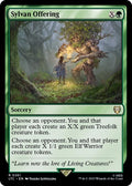 2023 Magic: The Gathering: Commander: The Lord of the Rings: Tales of Middle-earth (LTC) - Sylvan Offering (#261, Rare) (, Near Mint)