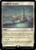 2023 Magic: The Gathering: Commander: The Lord of the Rings: Tales of Middle-earth (LTC) - Windbrisk Heights (#345, Rare) (, Near Mint)