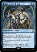 2023 Magic: The Gathering: Commander: The Lord of the Rings: Tales of Middle-earth (LTC) - Fealty to the Realm (#21, Rare) (, Near Mint)