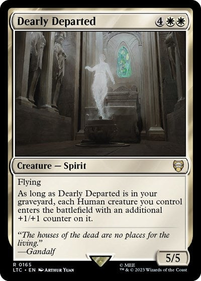 2023 Magic: The Gathering: Commander: The Lord of the Rings: Tales of Middle-earth (LTC) - Dearly Departed (#165, Rare) (, Near Mint)