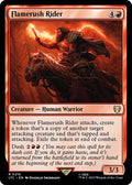 2023 Magic: The Gathering: Commander: The Lord of the Rings: Tales of Middle-earth (LTC) - Flamerush Rider (#216, Rare) (, Near Mint)