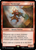 2023 Magic: The Gathering: Commander: The Lord of the Rings: Tales of Middle-earth (LTC) - Frontier Warmonger (#217, Rare) (, Near Mint)