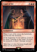 2023 Magic: The Gathering: Commander: The Lord of the Rings: Tales of Middle-earth (LTC) - Court of Ire (#213, Rare) (, Near Mint)
