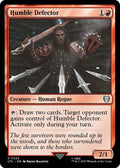 2023 Magic: The Gathering: Commander: The Lord of the Rings: Tales of Middle-earth (LTC) - Humble Defector (#222, Uncommon) (, Near Mint)