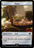 2023 Magic: The Gathering: Universes Beyond: The Lord of the Rings: Tales of Middle-earth (LTR) - Food Token 0010 (#10, T) (, Lightly Played)