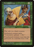 1996 Magic: The Gathering: Mirage (MIR) - Decomposition (#212, Uncommon) (, Lightly Played)