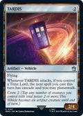 2023 Magic: The Gathering: Universes Beyond: Doctor Who (WHO) - TARDIS (#187, Uncommon) (, Near Mint)