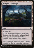 2026 Magic: The Gathering: The List Reprints (LIST) - Warped Landscape (#C18-291, Common) (, Near Mint)