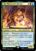 2023 Magic: The Gathering: Universes Beyond: Doctor Who (WHO) - The Thirteenth Doctor (#4, Mythic Rare) (Foil, Near Mint)