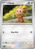 2023 Pokemon: SV03: Obsidian Flames (OBF) - Lillipup (#170/197, Common) (, Near Mint)