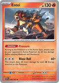2023 Pokemon: SV03: Obsidian Flames (OBF) - Entei (#030/197, Rare) (Holofoil, Near Mint)