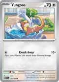 2023 Pokemon: SV03: Obsidian Flames (OBF) - Yungoos (#176/197, Common) (, Near Mint)