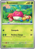 2023 Pokemon: SV03: Obsidian Flames (OBF) - Bounsweet (#016/197, Common) (, Near Mint)