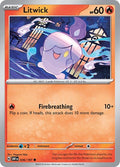 2023 Pokemon: SV03: Obsidian Flames (OBF) - Litwick (#036/197, Common) (, Near Mint)
