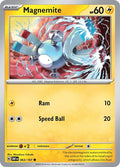 2023 Pokemon: SV03: Obsidian Flames (OBF) - Magnemite (#063/197, Common) (, Near Mint)