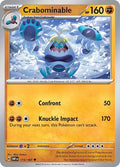 2023 Pokemon: SV03: Obsidian Flames (OBF) - Crabominable (#115/197, Uncommon) (, Near Mint)