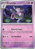 2023 Pokemon: SV03: Obsidian Flames (OBF) - Grumpig (#091/197, Uncommon) (, Near Mint)