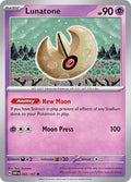 2023 Pokemon: SV03: Obsidian Flames (OBF) - Lunatone (#092/197, Uncommon) (, Near Mint)