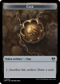 2023 Magic: The Gathering: Commander Masters (CMM) - Clue Elephant Double Sided Token (#40 // 31, T) (, Near Mint)