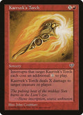 1996 Magic: The Gathering: Mirage (MIR) - Kaerveks Torch (#185, Common) (, Lightly Played)