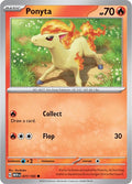 2023 Pokemon: SV: Scarlet & Violet 151 (MEW) - Ponyta (#077/165, Common) (, Near Mint)